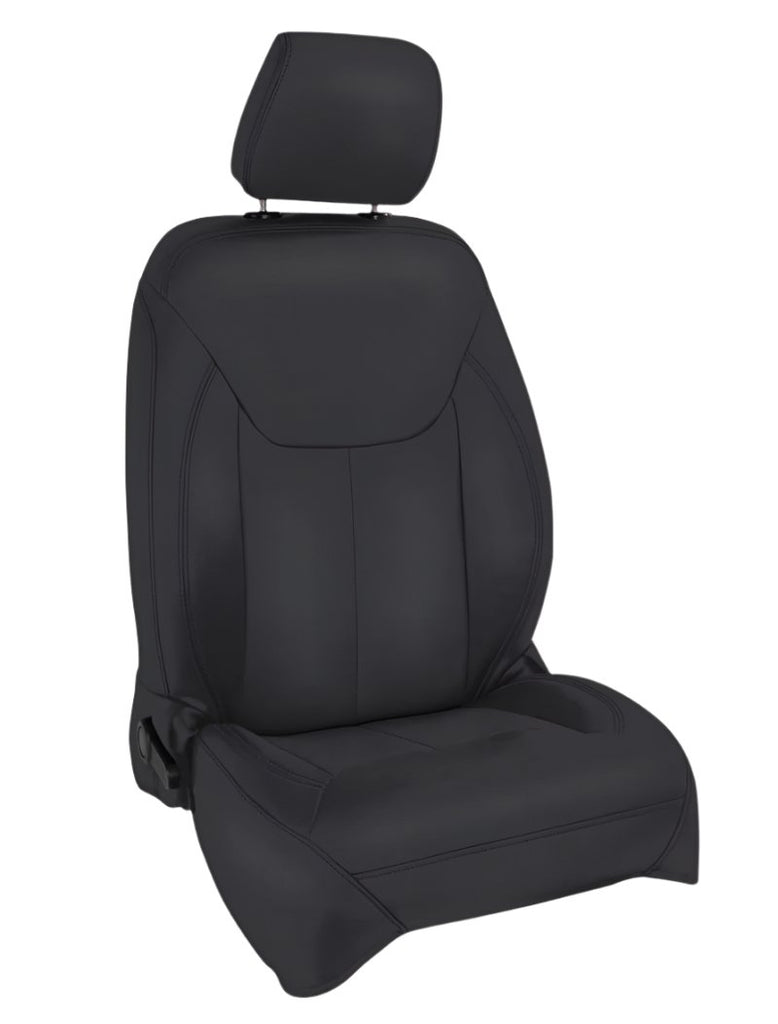 PRPB022-02-PRP 13-18 Jeep Wrangler JK Front Seat Covers/2 door or 4 door (Pair) - All Black-Seat Covers-PRP Seats