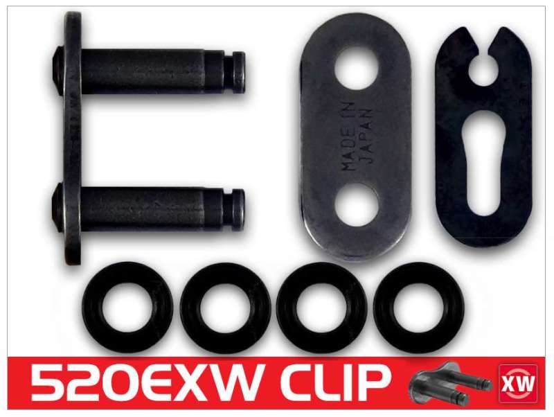 RKC520EXW-CL-RK Chain 520EXW-CLIP - Natural-Chains-RK Chain