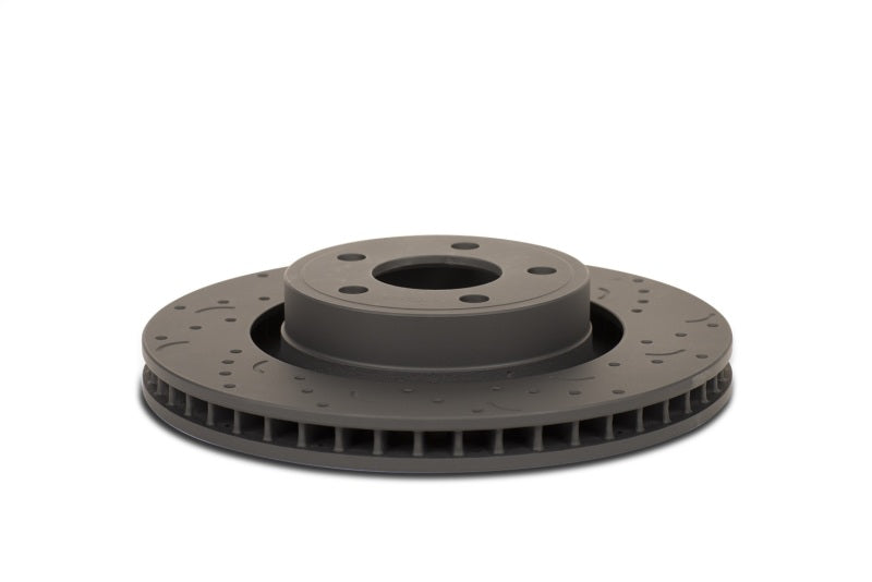 Hawk Talon 2007 Jeep Wrangler Drilled and Slotted Rear Brake Rotor Set-Brake Rotors - Slot & Drilled-Hawk Performance