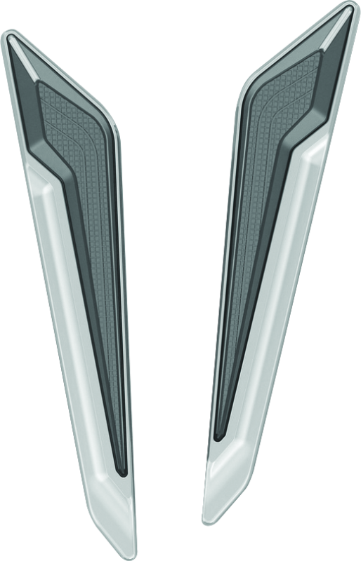 KUR3252-Kuryakyn Omni L.E.D. Fork Inserts 18-20 GL1800 Chrome-Brackets-Kuryakyn