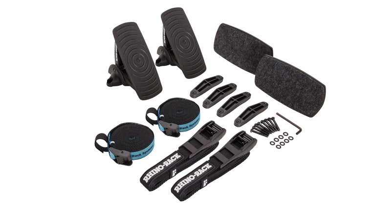 Rhino-Rack Nautic 571 rear loading kayak carrier extended on roof rack