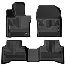 Load image into Gallery viewer, Husky Liners 2023 Toyota Prius Weatherbeater Black Front &amp; 2nd Seat Floor Liners - Husky Liners HSL99431