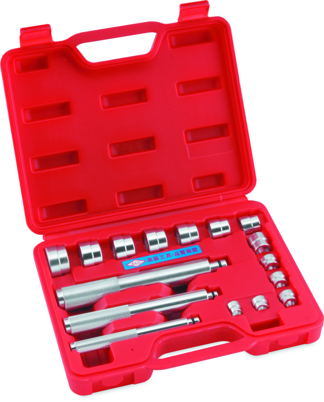 BKM152484-BikeMaster 16pc Bearing Race/Seal Driver Set-Tools-Bike Master