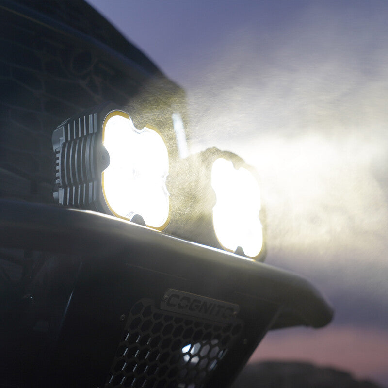 KCL1289-KC HiLiTES FLEX ERA 4 - Single Light Master Kit-Light Bars & Cubes-KC HiLiTES