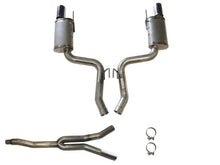 Load image into Gallery viewer, JBA 15-20 Ford Mustang EcoBoost 304 Stainless Steel Cat-Back Exhaust-Catback-JBA