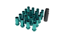 Load image into Gallery viewer, WHM32905GB-Wheel Mate 12x1.25 48mm Muteki SR48 Green Blue Open End Lug Nuts-Lug Nuts-Wheel Mate