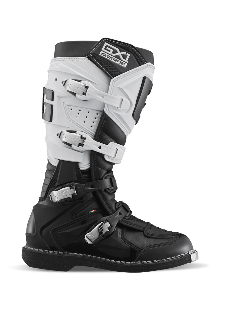 GAR2192-014-7-Gaerne GX1 Boot White/Black Size - 7-Motorcycle Boots-Gaerne