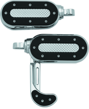 Load image into Gallery viewer, KUR7027-Kuryakyn Heavy Industry Switchblade With Adapter Chrome-Footpegs-Kuryakyn