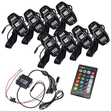 Load image into Gallery viewer, ORL5895-339-8-Oracle Underbody RGB+W Wheel Well Rock Light Kit - 8 PCS - Color SHIFT-Light Bars &amp; Cubes-ORACLE Lighting