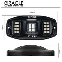 Load image into Gallery viewer, ORL5895-339-8-Oracle Underbody RGB+W Wheel Well Rock Light Kit - 8 PCS - Color SHIFT-Light Bars &amp; Cubes-ORACLE Lighting