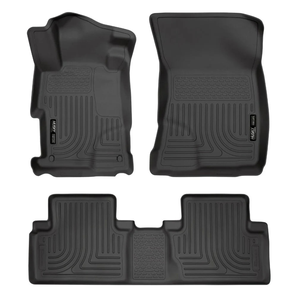 Husky Liners 2012 Honda Civic WeatherBeater Combo Black Floor Liners - Husky Liners HSL98441
