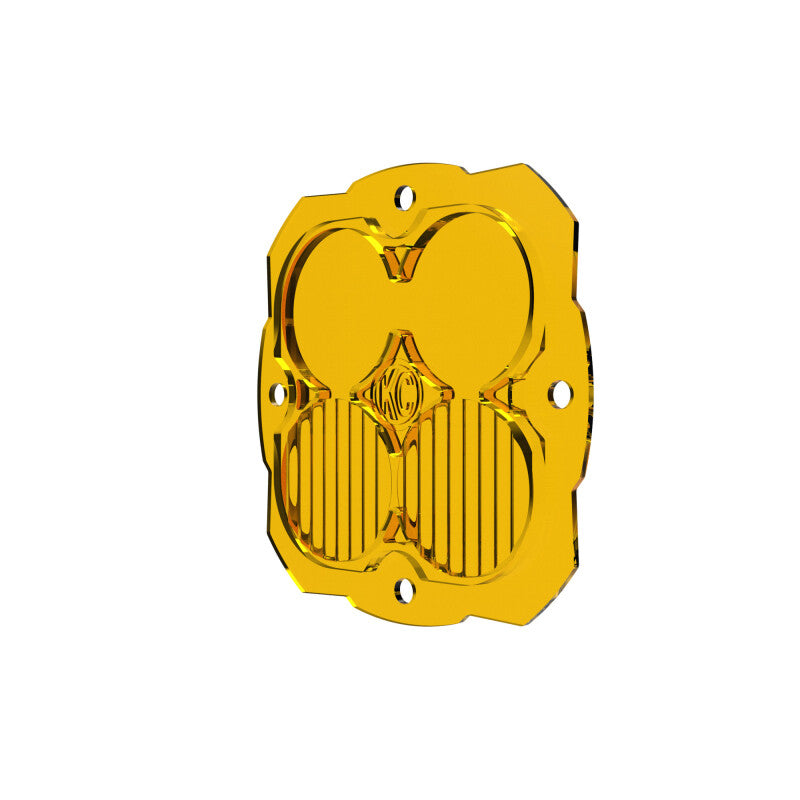 KCL4270-KC HiLiTES FLEX ERA 4 Performance Yellow Combo Beam Lens-Light Accessories and Wiring-KC HiLiTES