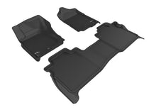 Load image into Gallery viewer, 3D Maxpider 16-24 Nissan Titan Crew Cab Kagu Black R1 R2 (With Storage Box)-Floor Mats - Rubber-3D MAXpider