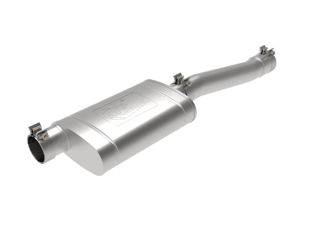 aFe aFe Apollo GT Series 3in 409 Stainless Steel Muffler Upgrade 2019 GM Silverado/Sierra 1500 V8-6.2L
