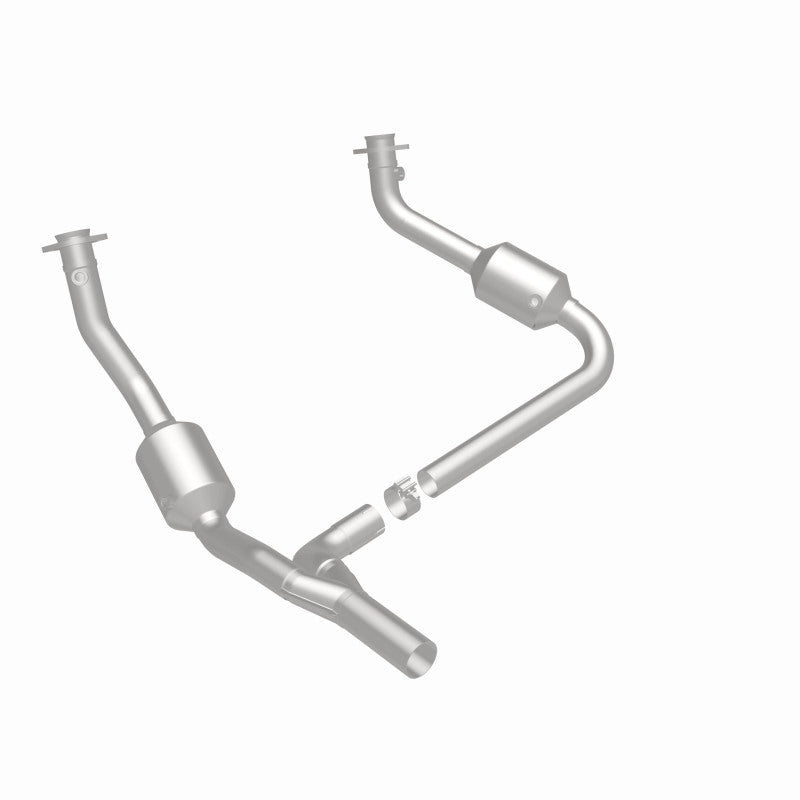 MAG5551458-MagnaFlow 10-11 Jeep Wrangler 3.8L Direct Fit CARB Compliant Catalytic Converter-Catalytic Converter Direct Fit-Magnaflow