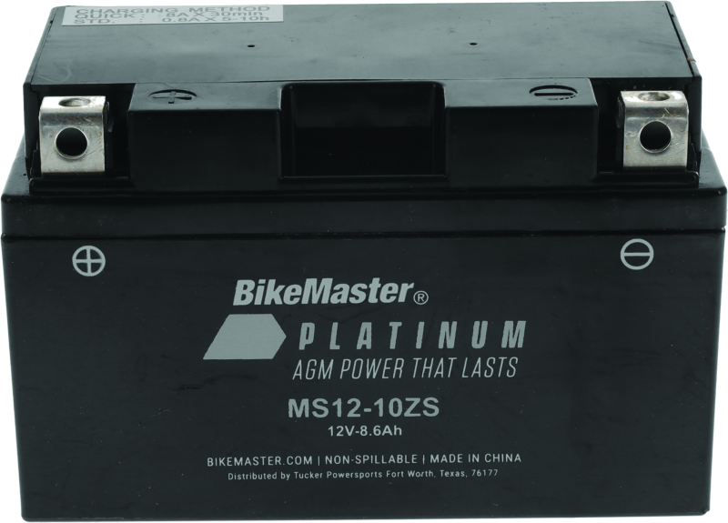 BKM780701-BikeMaster AGM Battery - MS12-10ZS-Batteries-Bike Master