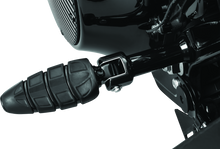 Load image into Gallery viewer, KUR8924-Kuryakyn Splined Passenger Peg Adapter Black-Footpegs-Kuryakyn
