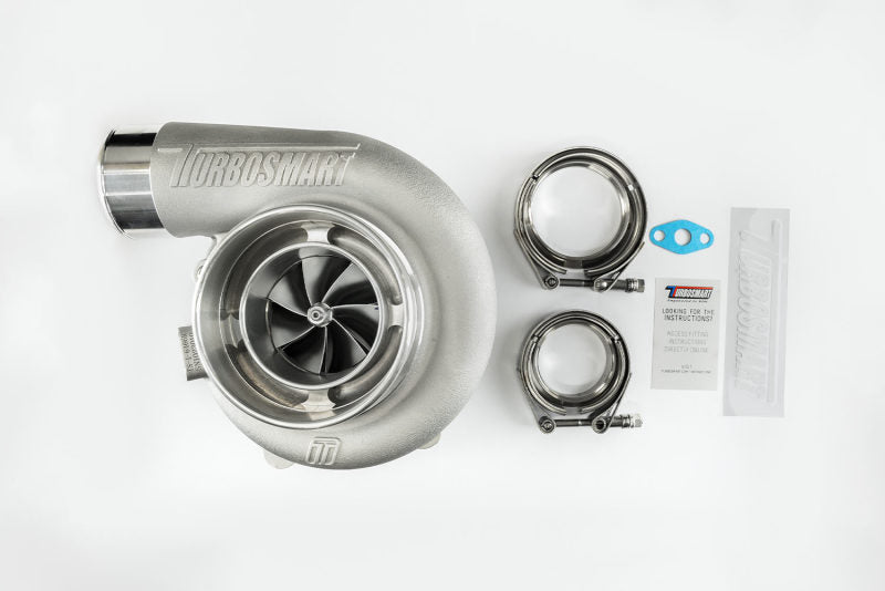 TURTS-1-6466B-VR082E-Turbosmart Oil Cooled 6466 Reverse Rotation V-Band In/Out A/R 0.82 External WG TS-1 Turbocharger-Turbochargers-Turbosmart