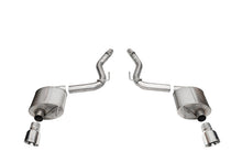Load image into Gallery viewer, Corsa 2024 Ford Mustang GT Touring Axle-Back Dual Rear Exit with 4.5in Pro Series Polished Tips-Axle Back-CORSA Performance