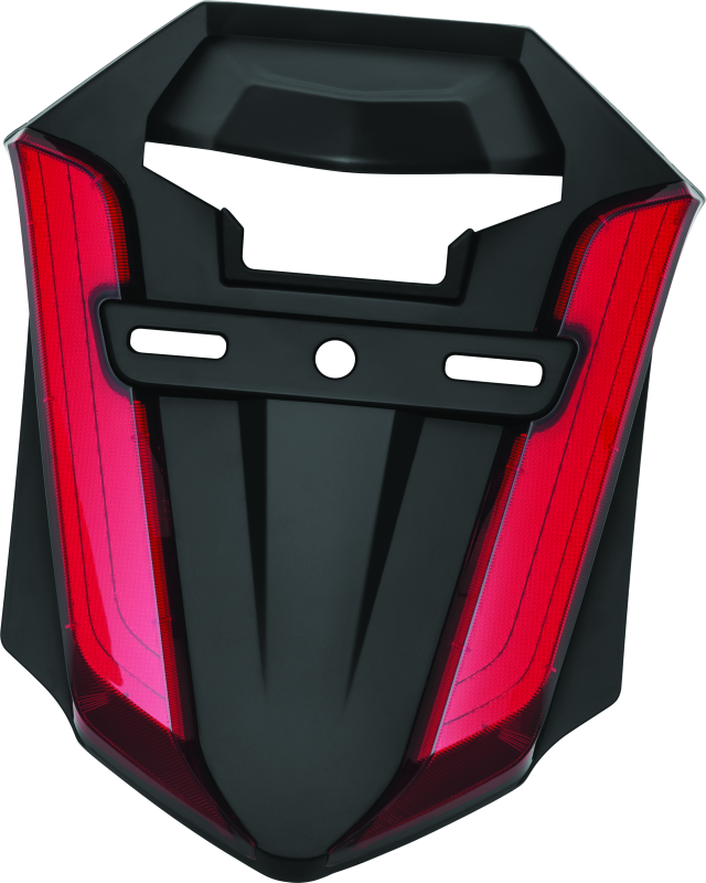 KUR3259-Kuryakyn Omni L.E.D Rear Fender Cover 18-20 GL1800 Satin Black-Exterior Trim-Kuryakyn