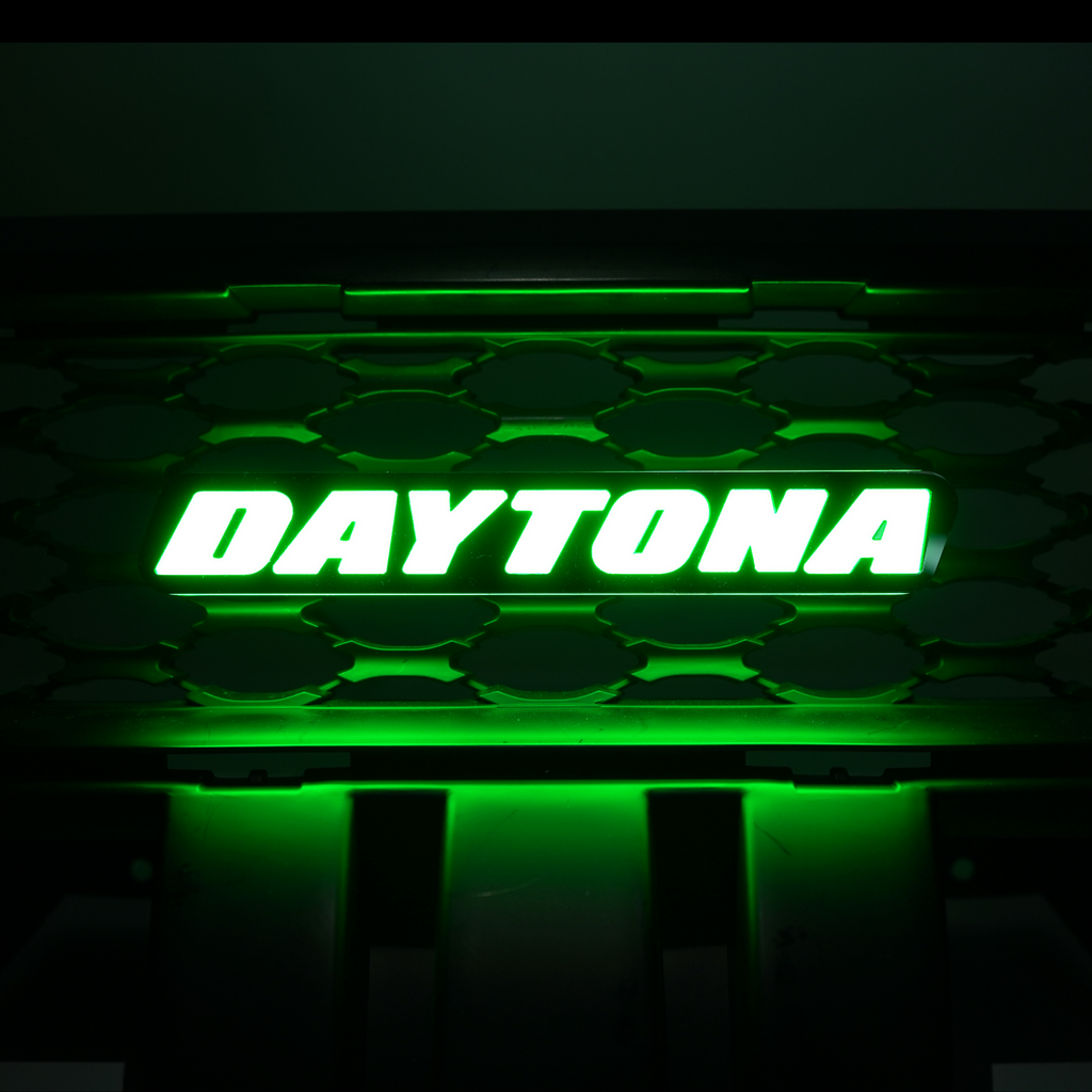 -Daytona LED Badge: (Multicolor)-Illuminated LED Emblems-RGB Halo Kits
