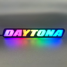 Load image into Gallery viewer, -Daytona LED Badge: (Multicolor)-Illuminated LED Emblems-RGB Halo Kits