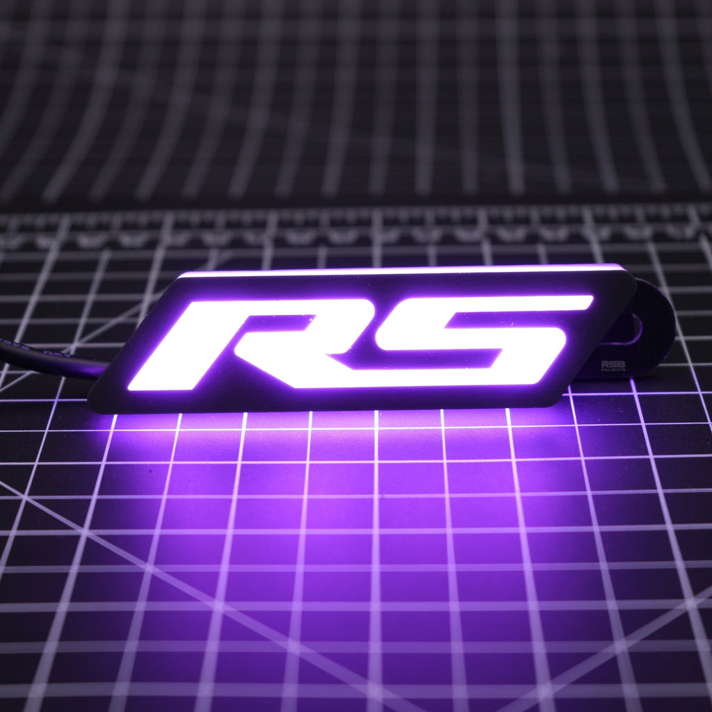 -RS LED Emblem Badge: Multicolor-Illuminated LED Emblems-RGB Halo Kits