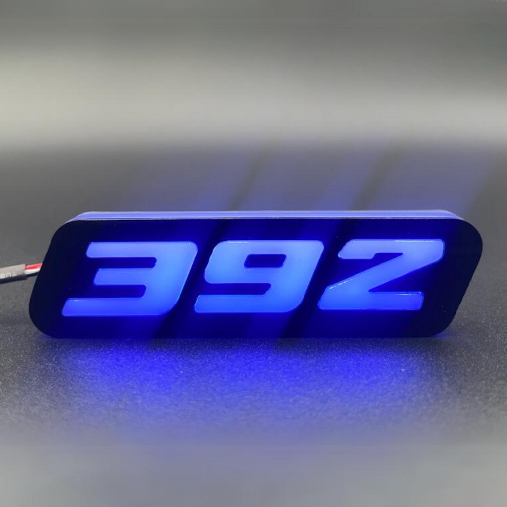 -392 LED Badge: (Multicolor)-Illuminated LED Emblems-RGB Halo Kits