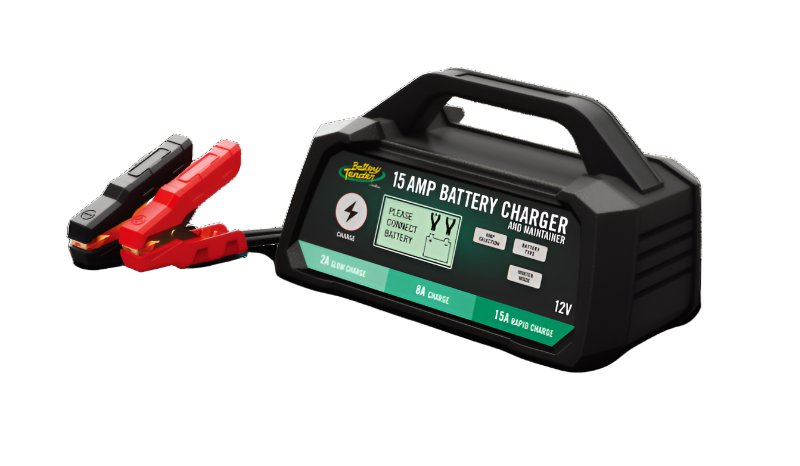 Battery Tender 12V 15/8/2 AMP Selectable Chemistry Battery Charger-Battery Chargers-Battery Tender