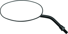 Load image into Gallery viewer, BKM600805-BikeMaster Adjustable Oval Mirror 10mm - Each - Black-Side Mirrors-Bike Master