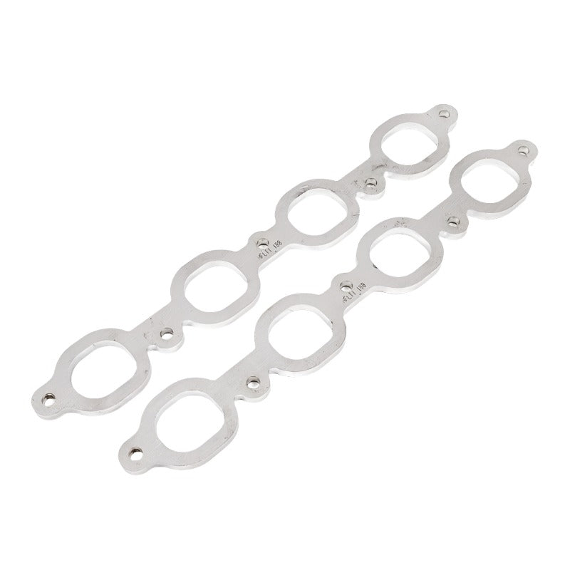 SSWHFLT1_200-Stainless Works 2014+ Chevrolet LT1/LT4 Port Matched Header 304SS Exhaust Flanges 2in Primaries-Flanges-Stainless Works