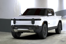 Load image into Gallery viewer, Rally Armor 2022 Rivian R1T Black UR Mud Flap - Metallic Black Logo-Mud Flaps-Rally Armor