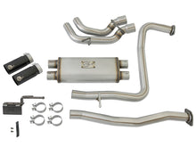 Load image into Gallery viewer, aFe aFe POWER Rebel Series 2-1/2in 409 SS Cat Back Exhaust w/ Black Tips 16-17 Nissan Titan V8 5.6L