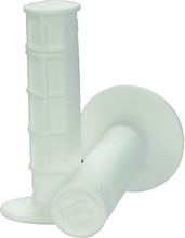 Load image into Gallery viewer, PTR024034-ProTaper Race Cut 1/2 Waffle Grips - White-Grips-ProTaper