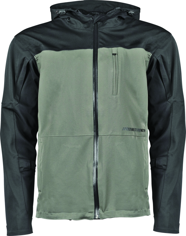 SAS889502-Speed and Strength Fame and Fortune Jacket Black/Olive - Large-Jackets - Textile-Speed and Strength