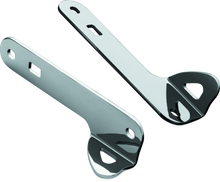Load image into Gallery viewer, KUR949-Kuryakyn Custom Teardrop Tie-Down Brackets 14-Up Touring Chrome-Brackets-Kuryakyn