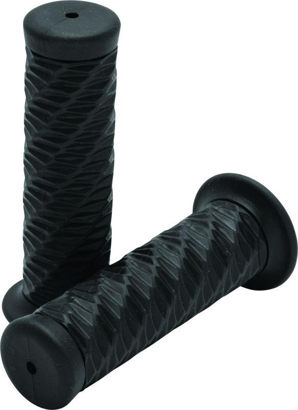 BKM102308-BikeMaster Spiral Grip - Black-Grips-Bike Master