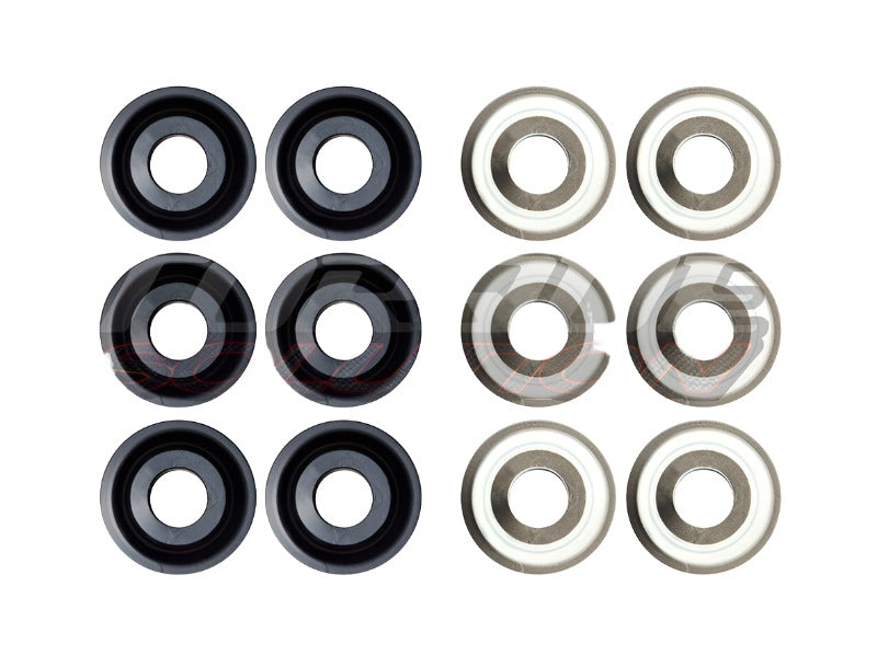 Torque Solution Solid Rear Subframe Bushings: Porsche 911 996/997 ALL-Bushing Kits-Torque Solution