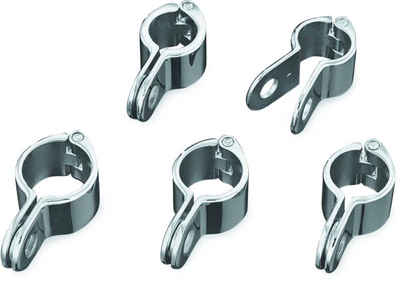 KUR7940-Kuryakyn 1inch Magnum Quick Clamp Chrome (Each)-Handlebars-Kuryakyn