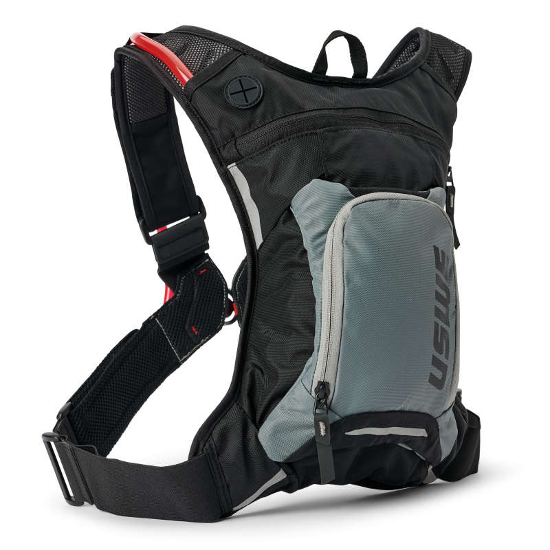 USWE Moto Hydro XTR Dirt Biking Hydration Pack 3L - Black-Bags - Hydration Packs-USWE