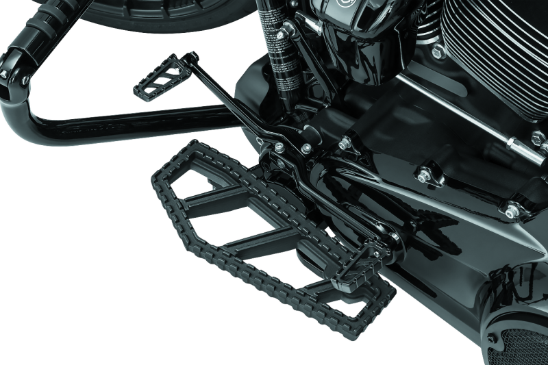 KUR3595-Kuryakyn Riot Floorboards Satin Black-Footpegs-Kuryakyn