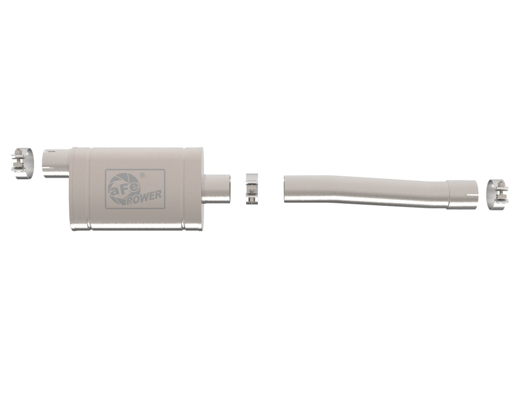 aFe aFe Apollo GT Series 3in 409 Stainless Steel Muffler Upgrade 2019 GM Silverado/Sierra 1500 V8-6.2L