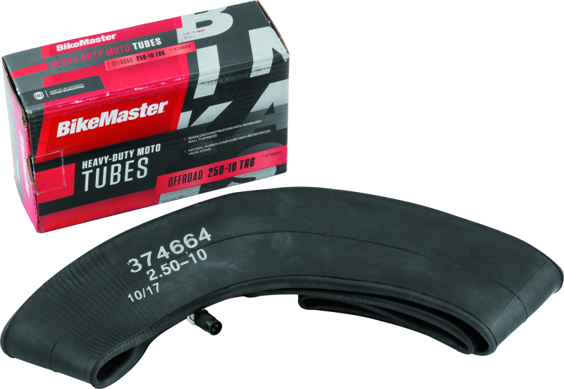BKM374664-BikeMaster 2.50-10 TR6 Tube Heavy Duty-Tire Tubes-Bike Master