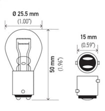 Load image into Gallery viewer, HELLA1157-Hella Bulb 1157 12V 27/8W BAY15d S8-Bulbs-Hella