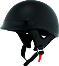 Load image into Gallery viewer, SKL646822-Skid Lids Traditional Helmet Flat Black - Medium-Helmets and Accessories-Skid Lid