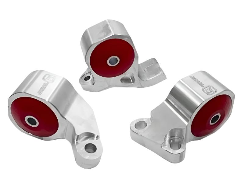 INMB19151-60A-Innovative 88-91 Civic D-Series Silver Aluminum Mounts 60A Bushings (Cable)-Engine Mounts-Innovative Mounts