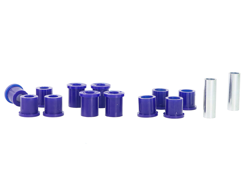 Superpro SuperPro 87-99 Ford Courier 4x4 2WD Rear Leaf Spring Full Bushing Kit