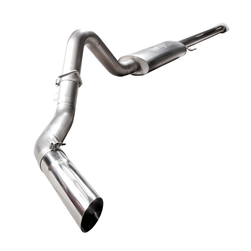 SSWFTECOCB-Stainless Works 2011-14 F-150 3.5L 3-1/2in Catback Chambered Muffler Factory Connection-Catback-Stainless Works