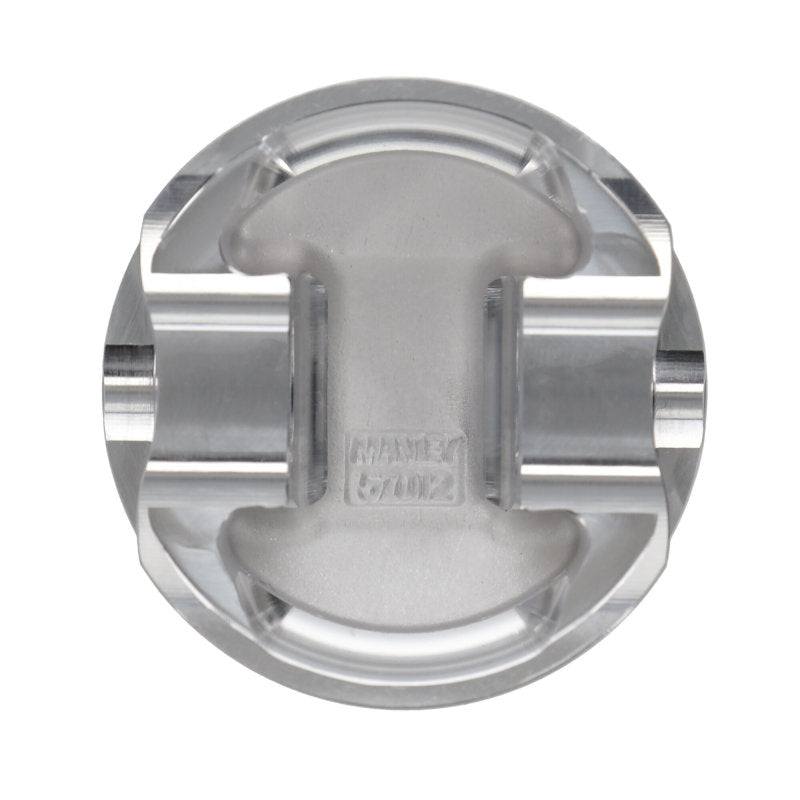 MAN646000CE-6-Manley BMW N54B30 32cc Platinum Series Dish Extreme Duty Piston Set-Piston Sets - Forged - 6cyl-Manley Performance