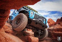 Load image into Gallery viewer, ICON 07-18 Jeep Wrangler JK Pro Series Front Bumper Rec Winch Mount w/Bar/Tabs-Bumpers - Steel-ICON